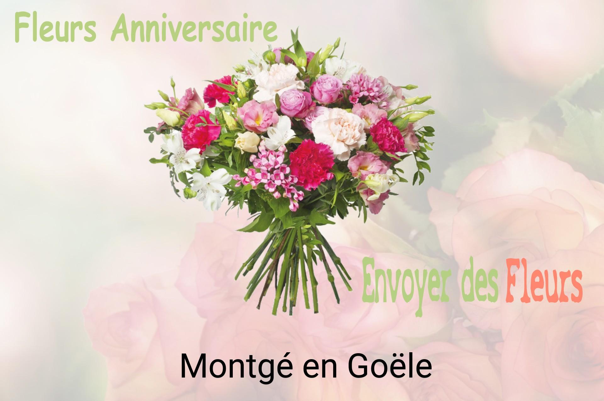 Bouquet de fleurs d’anniversaire livré à Montgé-en-Goële