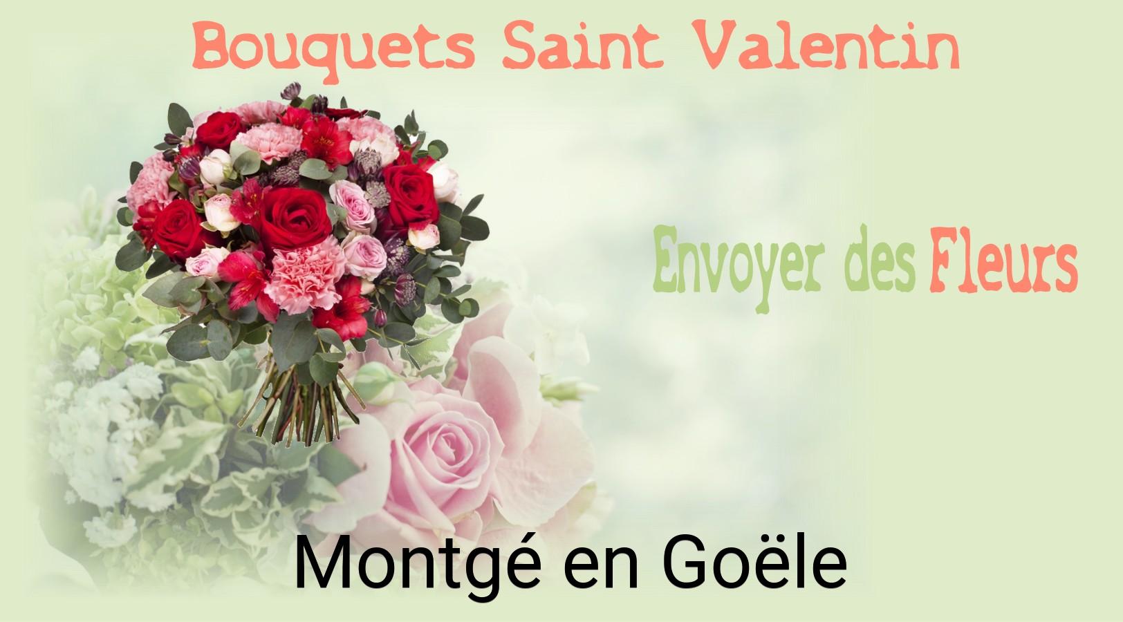 Roses de Saint-Valentin livrées à Montgé-en-Goële